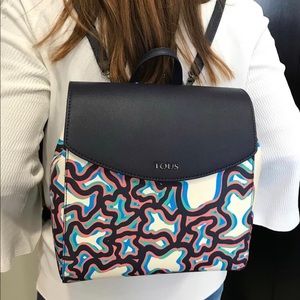 TOUS backpack KAOS colores brand new leather